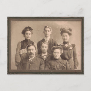 familieportret briefkaart