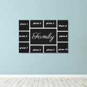 Familieportret Canvas Afdruk (Insitu (Houten vloer))