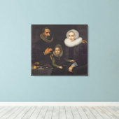 Familieportret Canvas Afdruk (Insitu (Houten vloer))