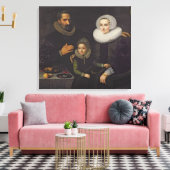 Familieportret Canvas Afdruk (Insitu (Woonkamer))