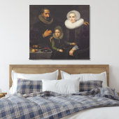 Familieportret Canvas Afdruk (Insitu (Slaapkamer))