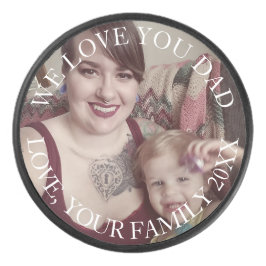 Familieportret Foto Aangepast bericht Hockey Puck