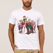 Familieportret Mannen T-shirt (Voorkant)