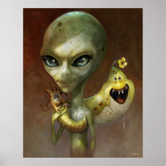 Familieportret Poster