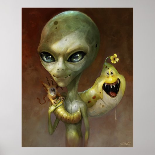 Familieportret Poster (Voorkant)