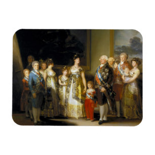 Familieportret van koning Charles IVJose de Goya Magneet