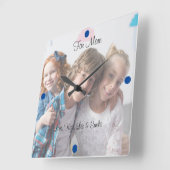 Familieportret wandklok (Hoek)