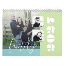 Familieportretkalender - Personalisatie