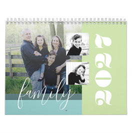 Familieportretkalender - Personalisatie  Kalender