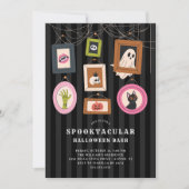 Familieportretten Halloween Party Kaart (Voorkant)