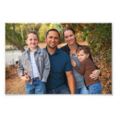 Familieprofiel 5x7 landschapsfoto foto afdruk (Voorkant)