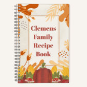  familierecept notitieboek (Voorkant)