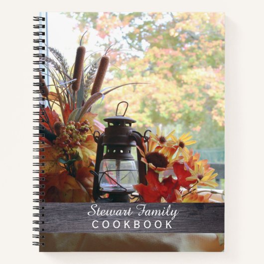 Familierecepten Custom Country Keuken Kookboek Notitieboek (Voorkant)