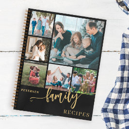 Familierecepten foto collage receptenboek notitieboek