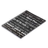 Familieregels Achternaam Persoonlijk hoesnoterings Notitieboek (Linkerzijde)