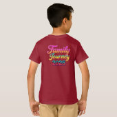 Familiereis 2025 t-shirt (Achterkant volledig)