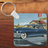 familiereis, laatste-kantsgasstation sleutelhanger (Voorkant)