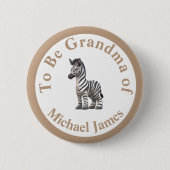 Familierelatie Diersoorten Ronde Button 5,7 Cm (Voorkant)