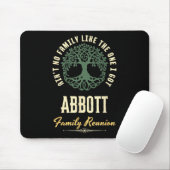 Familiereünie 2025 bijpassend ontwerp - Abbott - C Muismat (Met muis)