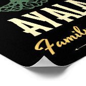 Familiereünie 2025 bijpassend ontwerp - Ayala Poster (Hoek)