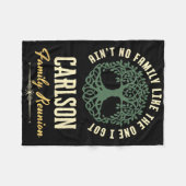 Familiereünie 2025 bijpassend ontwerp - Carlson Fleece Deken (Voorkant (Horizontaal))
