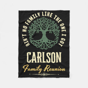 Familiereünie 2025 bijpassend ontwerp - Carlson Fleece Deken