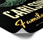 Familiereünie 2025 bijpassend ontwerp - Carlson Poster (Hoek)