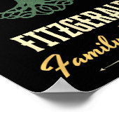 Familiereünie 2025 bijpassend ontwerp - Fitzgerald Poster (Hoek)