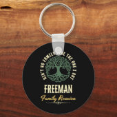 Familiereünie 2025 bijpassend ontwerp - Freeman Sleutelhanger (Voorkant)