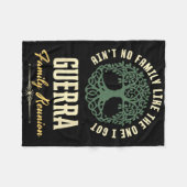 Familiereünie 2025 bijpassend ontwerp - Guerra Fleece Deken (Voorkant (Horizontaal))