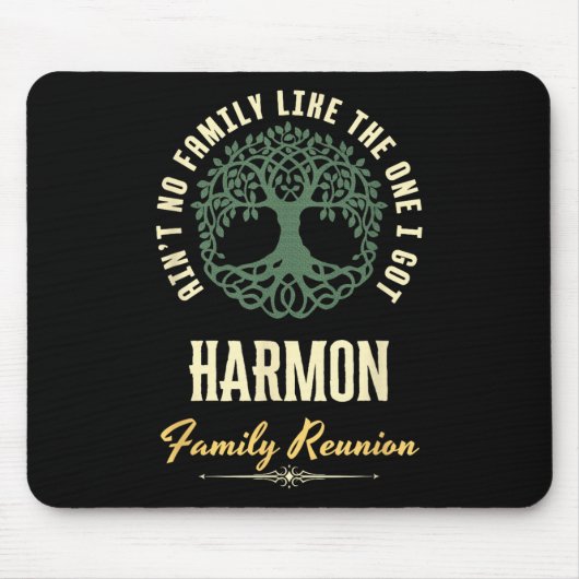 Familiereünie 2025 bijpassend ontwerp - Harmon Muismat (Voorkant)