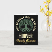 Familiereünie 2025 bijpassend ontwerp - Hoover Kaart (Gele Bloem)