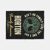 Familiereünie 2025 bijpassend ontwerp - Horton Fleece Deken (Voorkant (Horizontaal))