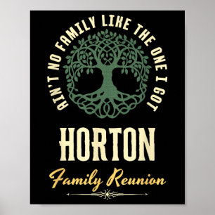 Familiereünie 2025 bijpassend ontwerp - Horton Poster