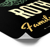 Familiereünie 2025 bijpassend ontwerp - Roth Poster (Hoek)