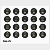 Familiereünie 2025 bijpassend ontwerp - Suarez Ronde Sticker (Vel)