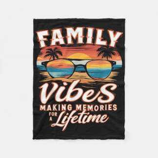 Familiereünie 2025 Familie Vibes Making Memories M Fleece Deken