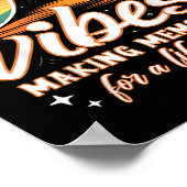 Familiereünie 2025 Familie Vibes Making Memories M Poster (Hoek)