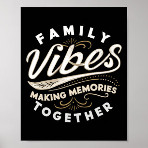 Familiereünie 2025 Familie Vibes Making Memories M Poster