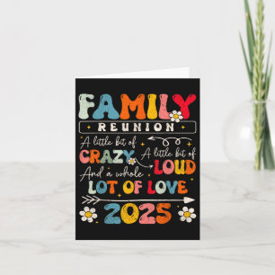 Familiereünie 2025 Funny Saint Geen familie zoals Kaart