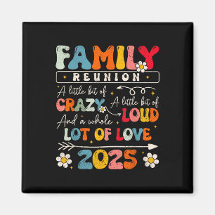 Familiereünie 2025 Funny Saint Geen familie zoals  Magneet