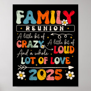 Familiereünie 2025 Funny Saint Geen familie zoals  Poster