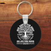 Familiereünie 2025 Onze wortels lopen diep Onze li Sleutelhanger (Voorkant)