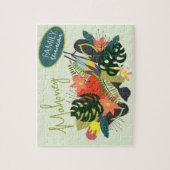 Familiereünie achternaam jigsaw legpuzzel (Verticaal)