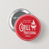 Familiereünie Award Barbecue Grill Professional Ronde Button 5,7 Cm (Voorkant /achterkant)