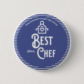 Familiereünie Best Chef Prize Award Ronde Button 5,7 Cm (Voorkant)