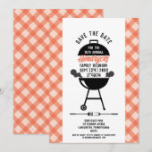 Familiereünie bewaart de datum kaart (Voorkant / Achterkant)