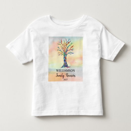 Familiereünie Boom Toddler's T-Shirt (Voorkant)