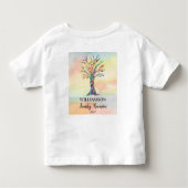 Familiereünie Boom Toddler's T-Shirt (Achterkant)
