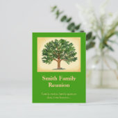 Familiereünie Briefkaart Uitnodigen... (Staand voorkant)